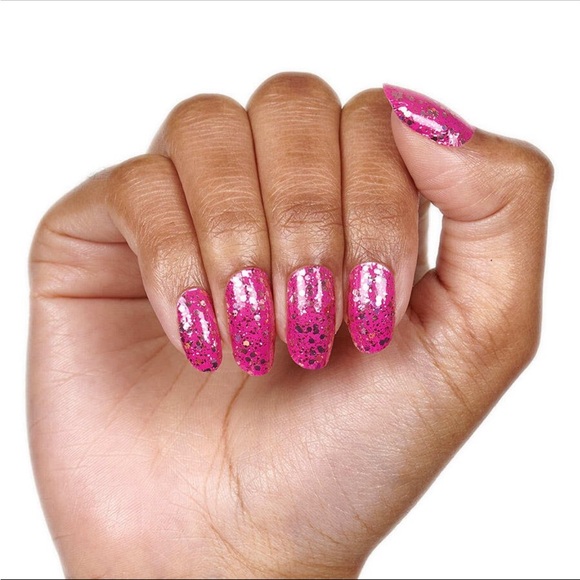 *Retired* Color Street: LA Dreams | Barbie Hot Pink Rose Gold Glitter Sparkle - Picture 14 of 16